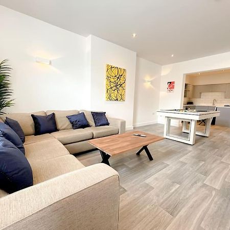 Stylish 4 Bedroom Apartment With Parking Bournemouth Exterior foto